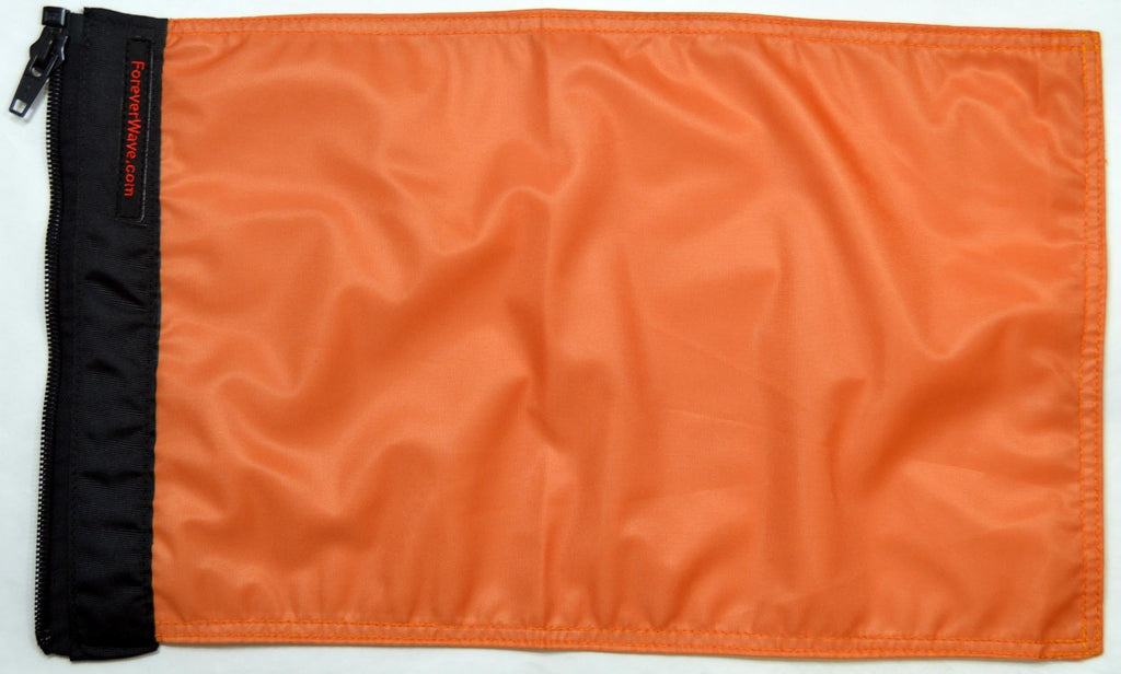 Forever Wave Specialty Car Flags Plain Orange Flag Forever Wave - 5081 - Forever Wave
