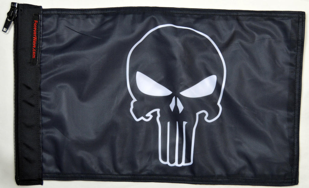 Forever Wave Specialty Car Flags Punisher Flag Forever Wave - 5123 - Forever Wave