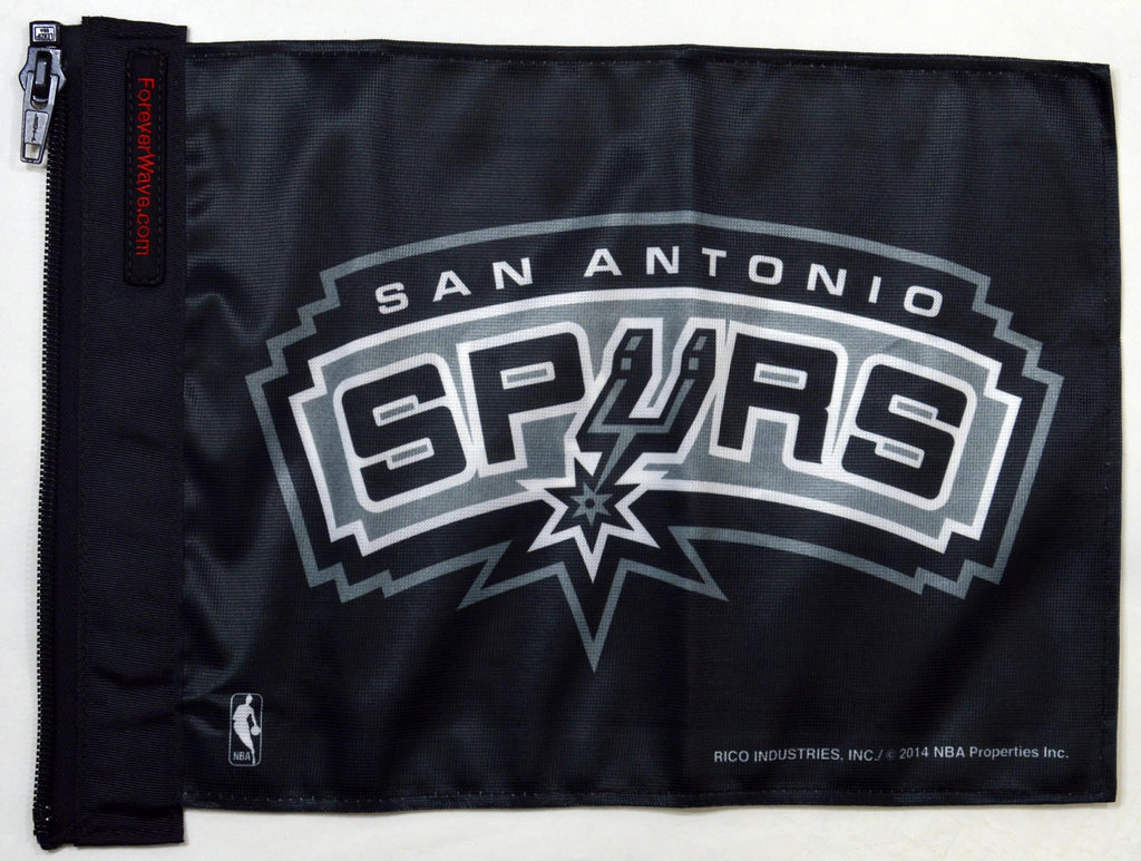 Forever Wave NBA Car Flags San Antonio Spurs Flag Forever Wave - 5120 - Forever Wave