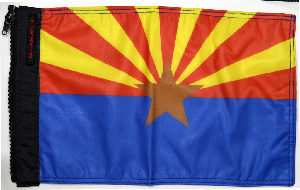 Forever Wave State Car Flags State Flag Arizona Forever Wave - 5109 - Forever Wave