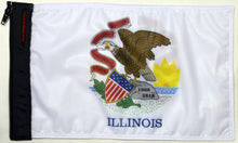Load image into Gallery viewer, Forever Wave State Car Flags State Flag Illinois Forever Wave - 5130 - Forever Wave