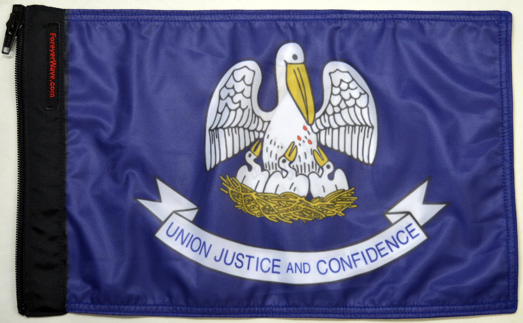 Forever Wave State Car Flags State Flag Louisiana Forever Wave - 5191 - Forever Wave