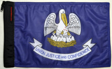 Load image into Gallery viewer, Forever Wave State Car Flags State Flag Louisiana Forever Wave - 5191 - Forever Wave
