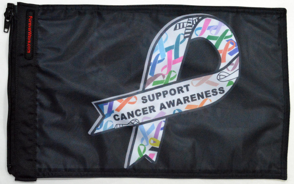 Forever Wave Specialty Car Flags Support Cancer Awareness Flag Forever Wave - 5369 - Forever Wave