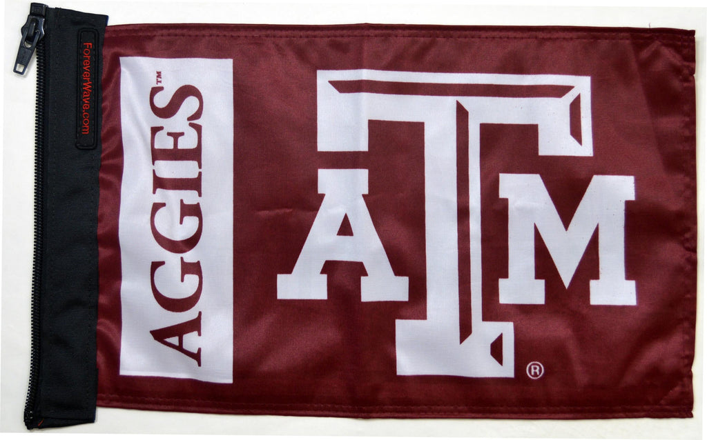 Forever Wave NCAA/College Car Flags Texas A&M Flag Forever Wave - 5126 - Forever Wave