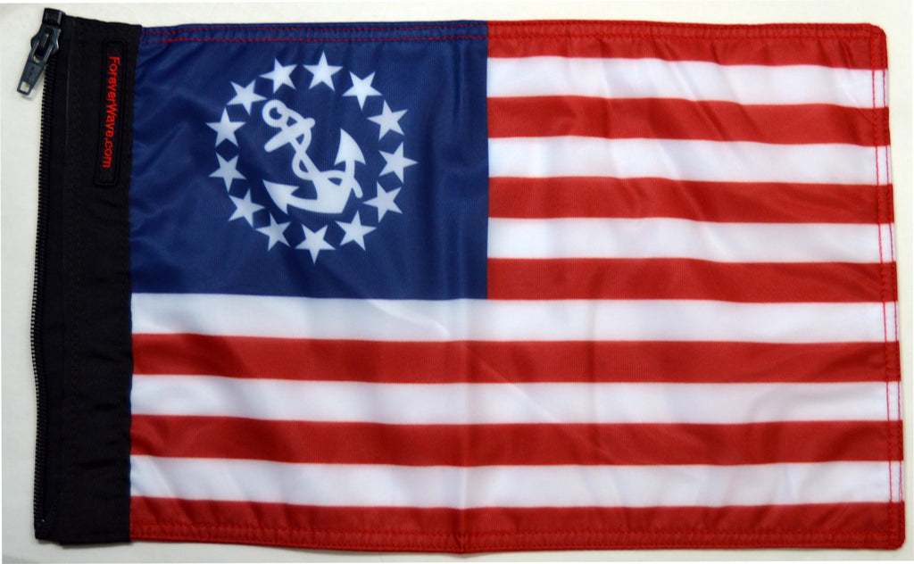 Forever Wave Nautical & Fish Flags US Yacht Ensign Nautical Flag Forever Wave - 5359 - Forever Wave