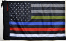 Load image into Gallery viewer, Forever Wave USA Car Flags USA Subdued Honor The 4 Flag Forever Wave - 5198 - Forever Wave