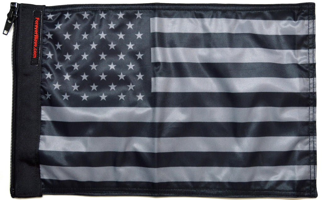 Forever Wave USA Car Flags USA Subdued Tactical Flag Forever Wave - 5114 - Forever Wave