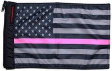Load image into Gallery viewer, Forever Wave USA Car Flags USA Subdued Thin Pink Line Flag Forever Wave - 5276 - Forever Wave
