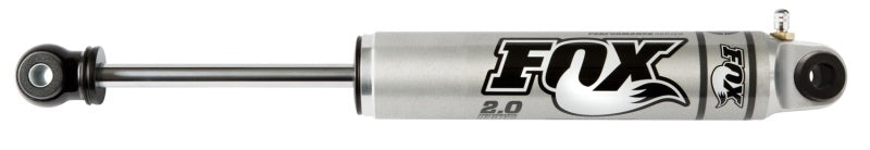 FOX Steering Stabilizer Fox 2.0 Performance Series 8.1in. Smooth Body IFP Stabilizer Steering Damper (Alum) - Black