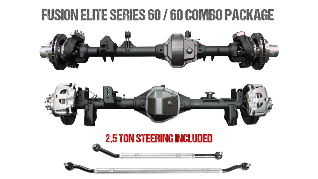 fusion4x4 Fusion Elite Kingpin 60 | Elite 60 Full Float for Jeep Wrangler JK