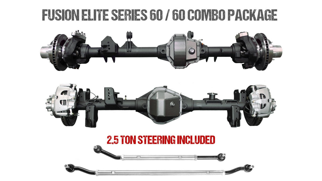 fusion4x4 Fusion Elite Kingpin 60 | Elite 60 Full Float for Jeep Wrangler JL