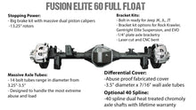 Load image into Gallery viewer, fusion4x4 Fusion Elite Kingpin 60 | Elite 60 Full Float for Jeep Wrangler JL