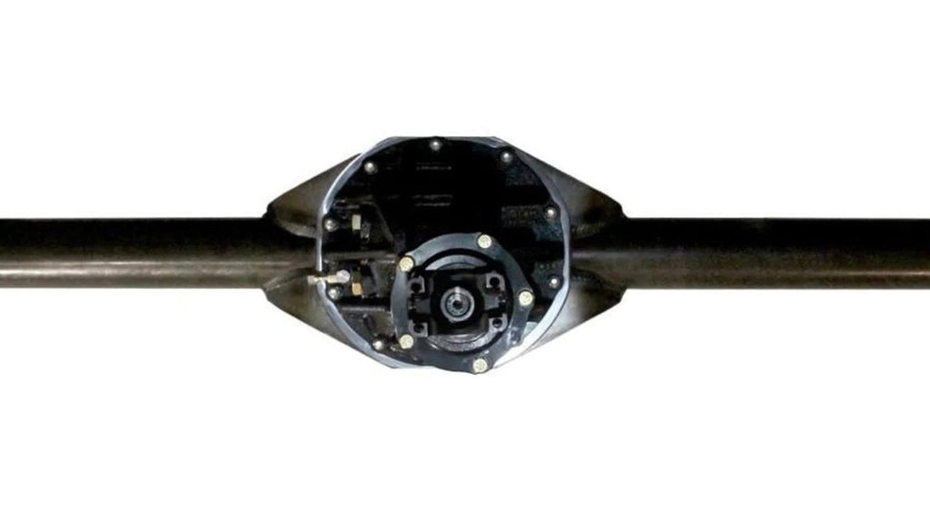 fusion4x4 live Fusion Low-Pinion Fab 9" Semi-Float Rear Axle Assembly for Jeep TJ/LJ/XJ/WJ/ZJ/YJ