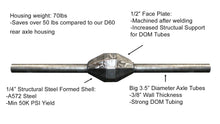 Load image into Gallery viewer, fusion4x4 Fusion Pro Series Fabricated 10&quot; Axle Set for Jeep Wrangler JL