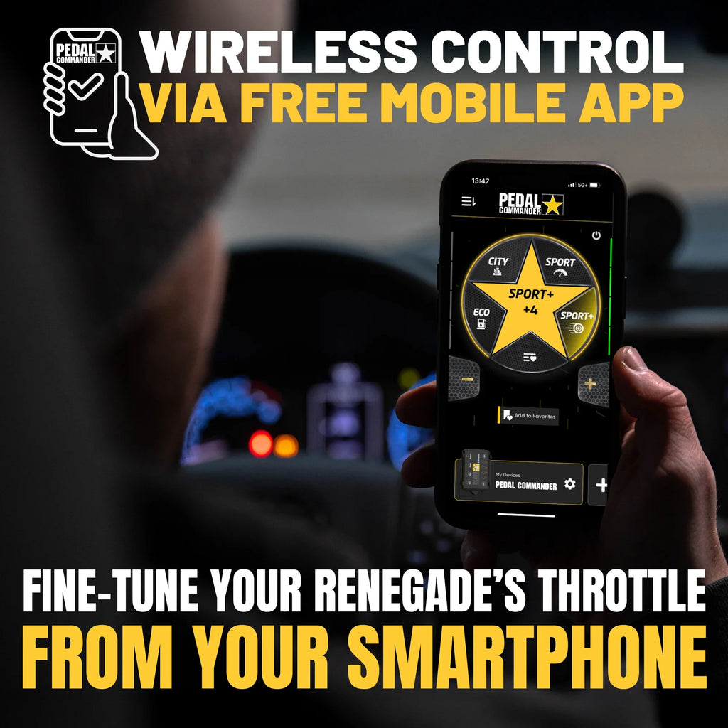 Pedal Commander for Jeep Renegade