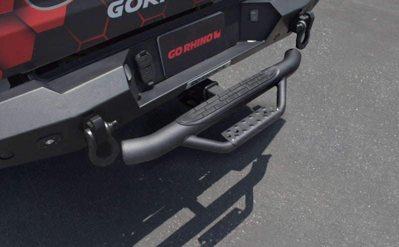 Go Rhino Hitch Accessories Go Rhino Dominator Hitch Step - Black