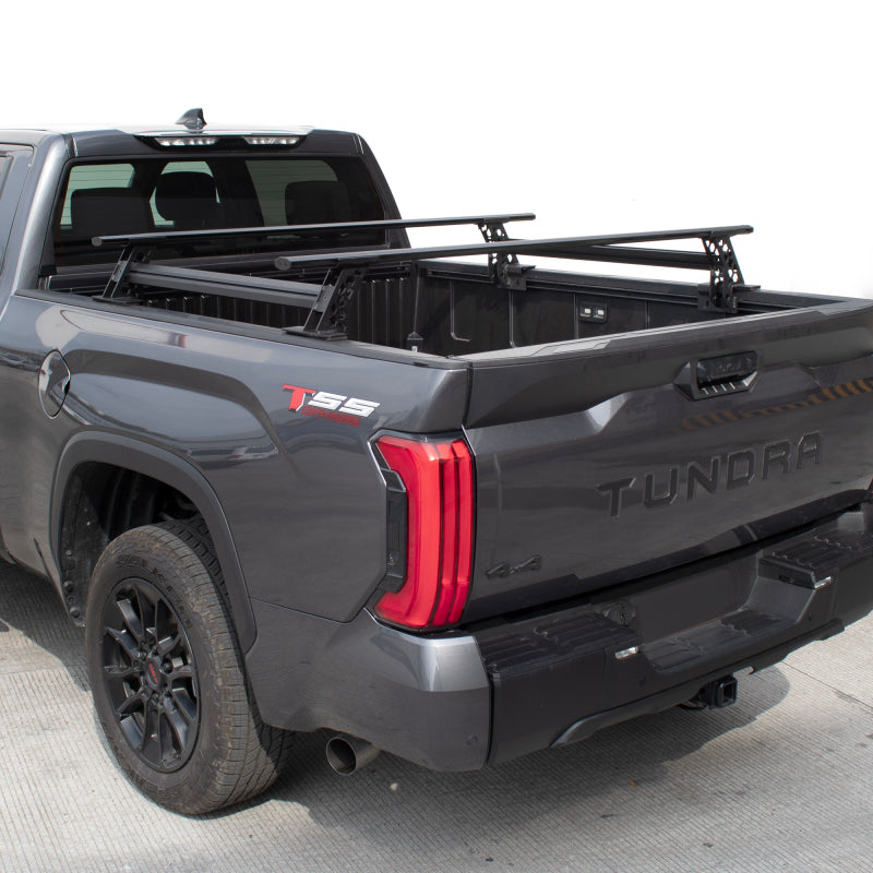 Go Rhino Truck Bed Rack Go Rhino Universal XRS 49 3/4 Cross Rail Accessory Set - Tex. Black