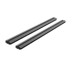 Load image into Gallery viewer, Go Rhino Truck Bed Rack Go Rhino Universal XRS 49 3/4 Cross Rail Accessory Set - Tex. Black