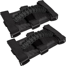 Load image into Gallery viewer, Roll Bar Grab Handles for Jeep Wrangler, Gladiator, and CJs-Black OTC