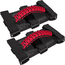 Load image into Gallery viewer, Roll Bar Grab Handles for Jeep Wrangler, Gladiator, and CJs-Red OTC