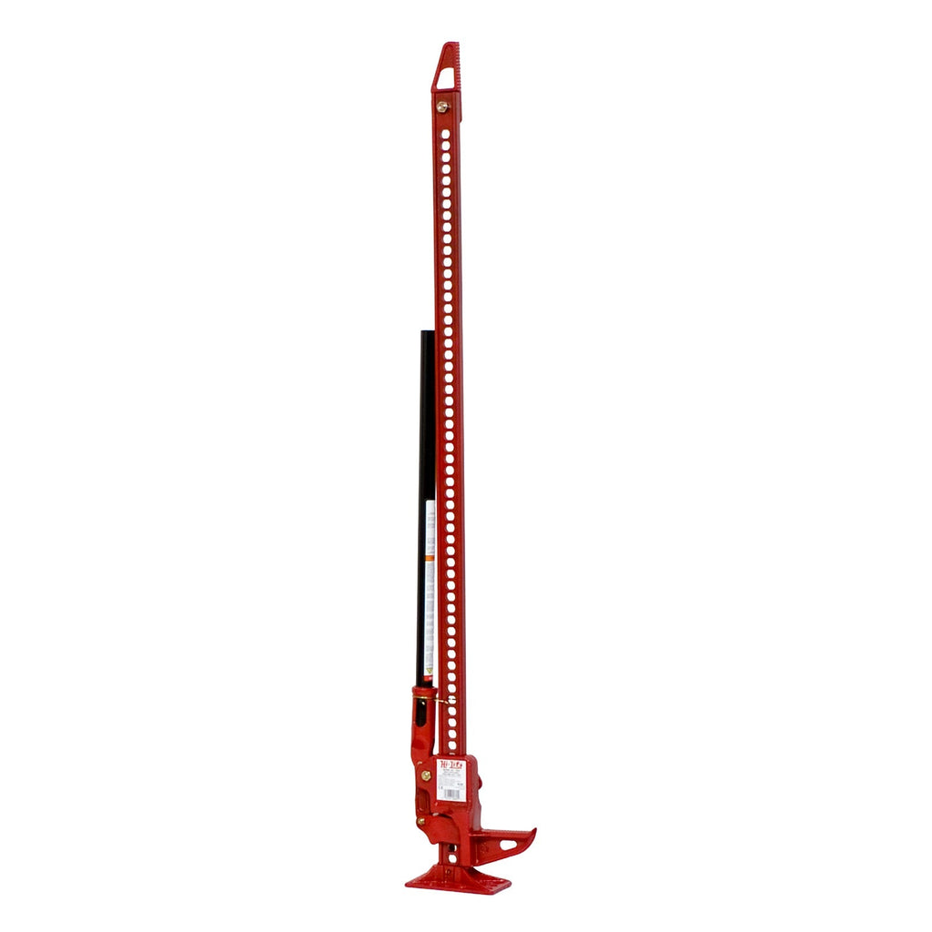 Hi-lift Jack Floor Jack 60 in All Cast Model. 7000 lb. Capacity. Red Jack with a Black Handle. - HL-605 - Hi-lift Jack