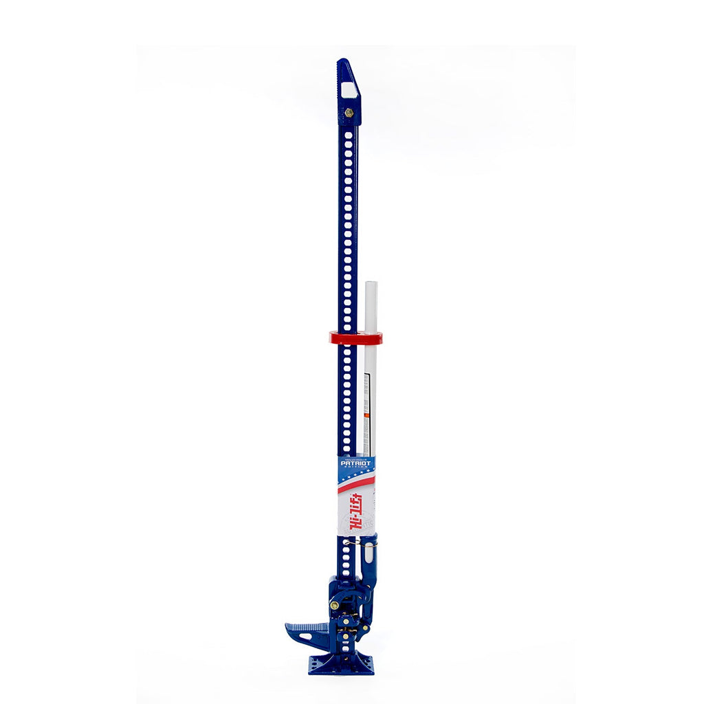 Hi-lift Jack Floor Jack 60 in PATRIOT Edition Model. 7000 lb. Capacity. Red, White & Blue Design. - PAT-605 - Hi-lift Jack