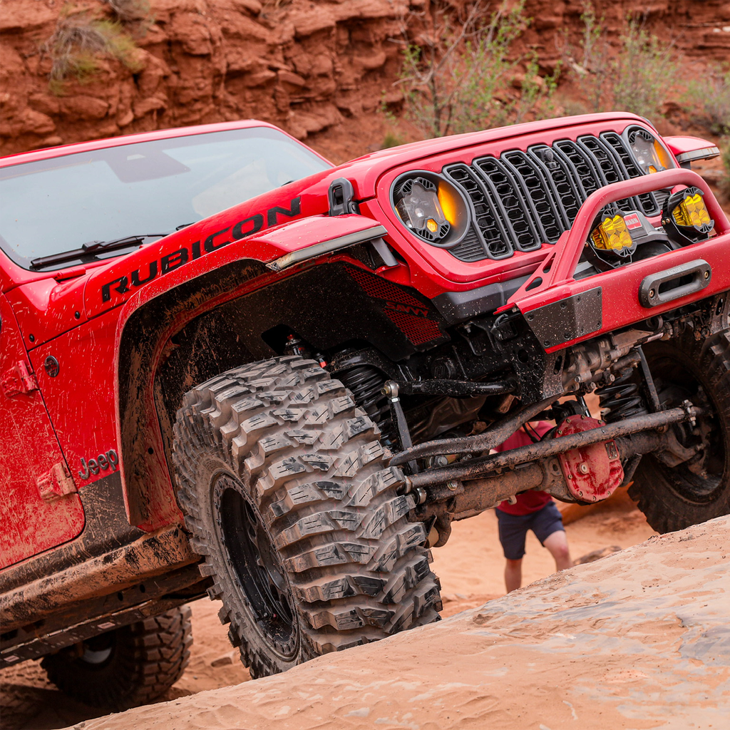 2020–2026 JEEP JT GLADIATOR HIGH CLEARANCE ALUMINUM FRONT & REAR INNER FENDER KIT (FRONT SOLID & VENTED PANELS INCLUDED) SAVVY OFFROAD