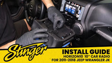 Load image into Gallery viewer, HORIZON10 Jeep Wrangler JK (2011-2018) 10&quot; Radio Fully Integrated Kit | Displays Vehicle Information and Off-Road Mode