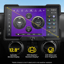 Load image into Gallery viewer, HORIZON12 Jeep Wrangler JK (2011-2018) 12.8&quot; Radio Plug-and-Play Kit