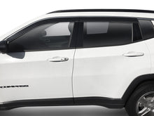 Load image into Gallery viewer, husky-ventvisor-lowprofile-smoke-chrome-trim-2017-2023-jeepcompass-2884061-3.jpg
