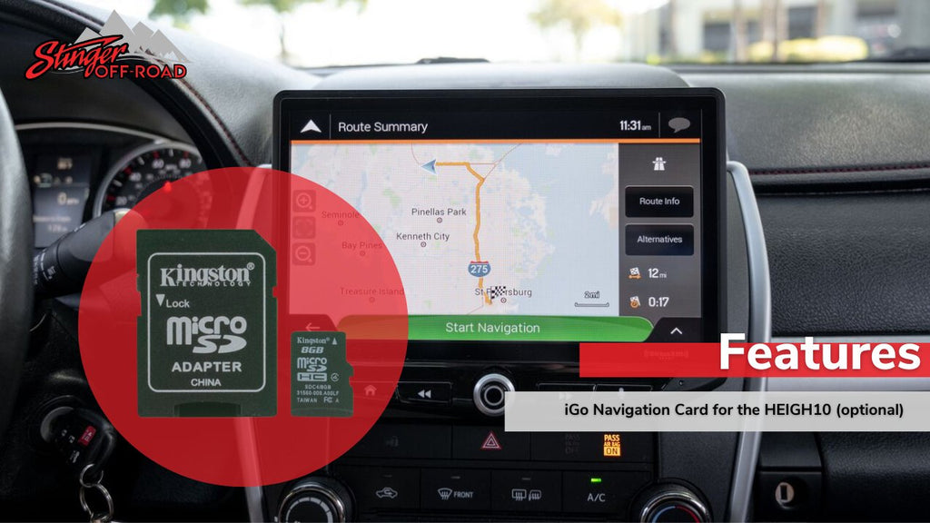 HEIGH10 iGo Navigation Card
