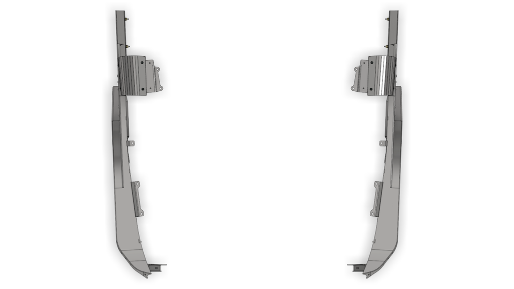 High Clearance Front Fender & Corner Armor System for JK/JKU