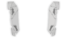 Load image into Gallery viewer, Inner Fender for Front Corner Armor System for JK/JKU