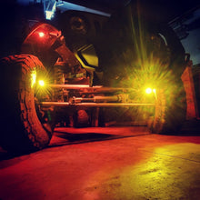 Load image into Gallery viewer, Jeep JK Steerable Knuckle Pod Light Mounts (2007-2018 Wrangler)