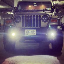 Load image into Gallery viewer, Jeep TJ XJ YJ ZJ Steerable Knuckle Pod Light Mounts (1984-2006 Wrangler/Cherokee)