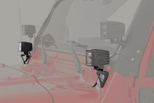 Load image into Gallery viewer, LED Light Mount | Lower Windshield | Pod | Jeep Wrangler TJ (97-06)/Wrangler Unlimited (04-06) 