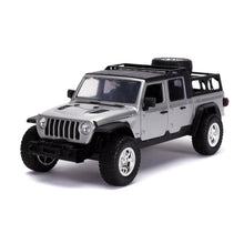 Load image into Gallery viewer, Jada Toys Diecast Model Fast &amp; Furious F9 Jeep Gladiator 1:24 Scale Die-Cast Vehicle - Silver