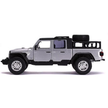 Load image into Gallery viewer, Jada Toys Diecast Model Fast &amp; Furious F9 Jeep Gladiator 1:24 Scale Die-Cast Vehicle - Silver