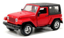 Load image into Gallery viewer, Jada Toys Diecast Model JADA 1:32 JUST TRUCKS - 2014 JEEP WRANGLER (Red)