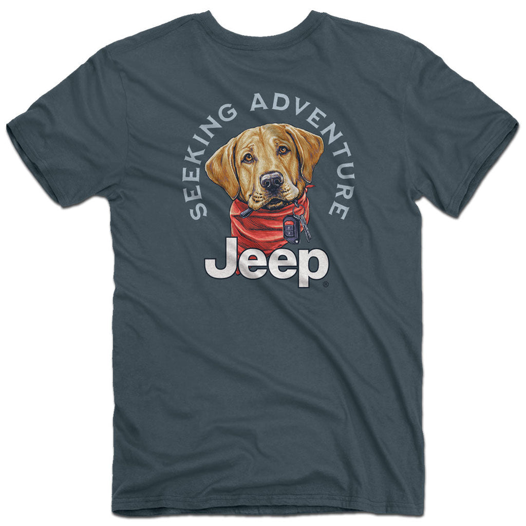 JEDCo T-Shirt Jeep - Adventure Dog T-Shirt