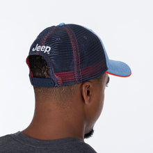 Load image into Gallery viewer, JEDCo Hat Blue Jeep - American Original Shield Hat