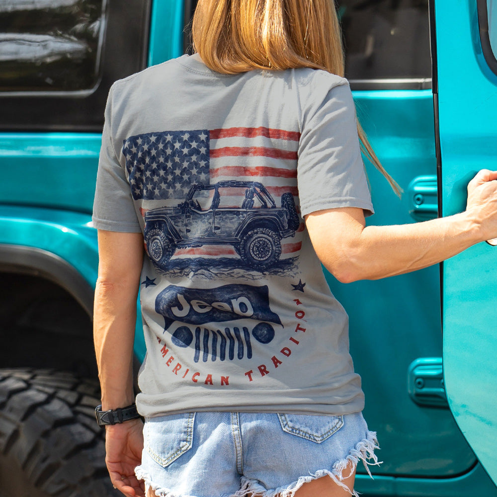 JEDCo T-Shirt Jeep - American Tradition T-Shirt
