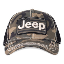Load image into Gallery viewer, JEDCo Hat Camo Jeep - Camo Flag Hat