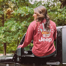 Load image into Gallery viewer, JEDCo Long Sleeve Shirt Jeep - Catch a Wave Long Sleeve Shirt