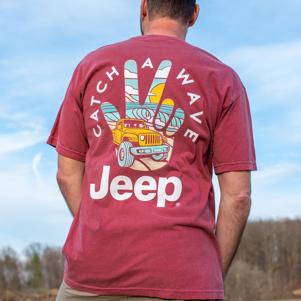 JEDCo T-Shirt Jeep - Catch a Wave T-Shirt