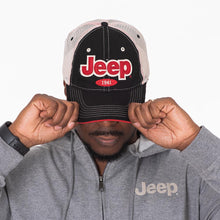 Load image into Gallery viewer, JEDCo Hat Black Jeep - Felt Applique Hat