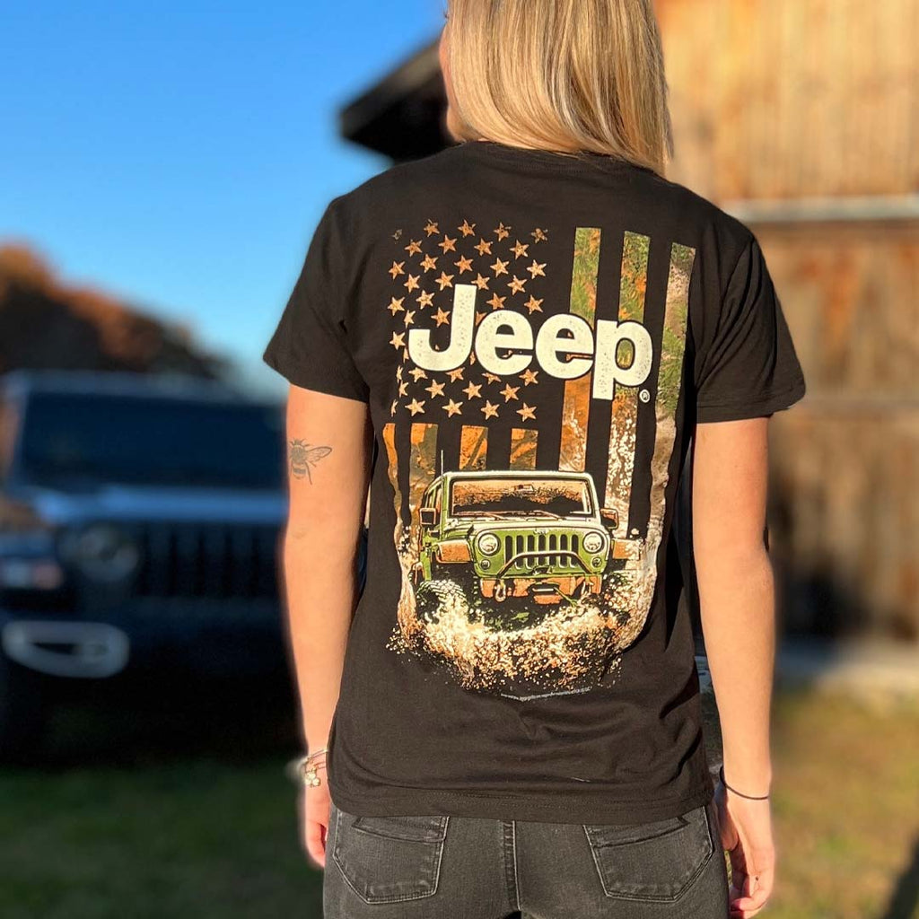 JEDCo T-Shirt Jeep - Freedom Outdoors T-Shirt
