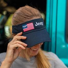 Load image into Gallery viewer, JEDCo Hat Jeep - Freedom Visor Hat