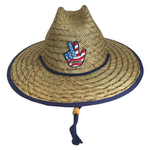 Load image into Gallery viewer, JEDCo Hat Jeep - Freedom Wave Straw Lifeguard Hat